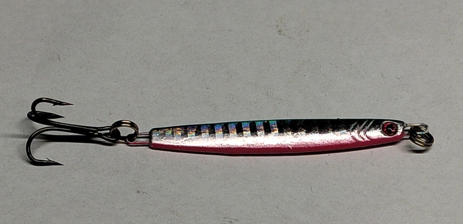 boat jig 11gms pink silver