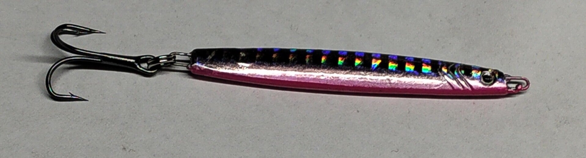 boat jig 14 gms pink silver