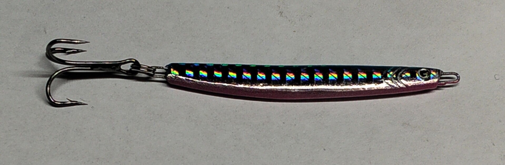 boat jig 14gms pink blue silver
