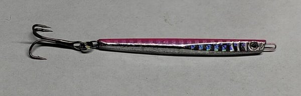 boat jig 15gms blue silver