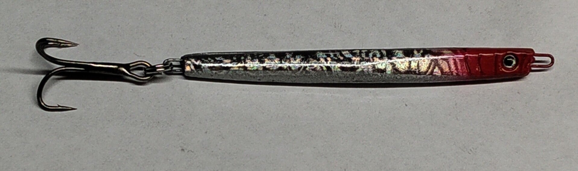boat jig 15.5gms red silver