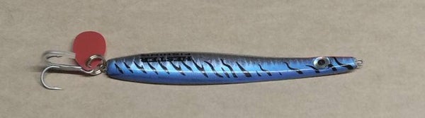 boat jig blue 30gms 95mm long