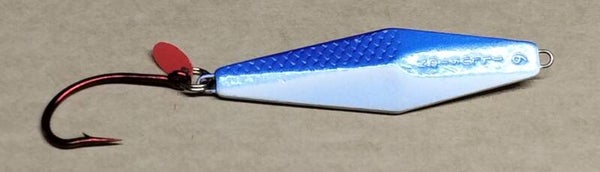 boat jig blue white 74gms