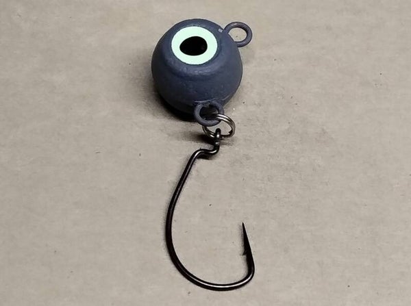bait jig dark grey 3oz