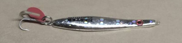 boat jig silver 20gms 80mm long