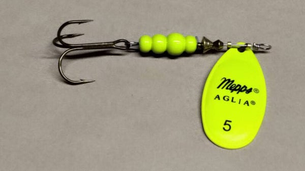 boat lure 13gms yellow