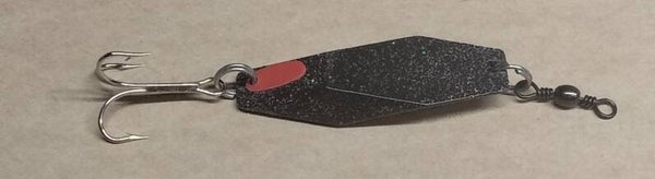 boat lure speckled black 66gms