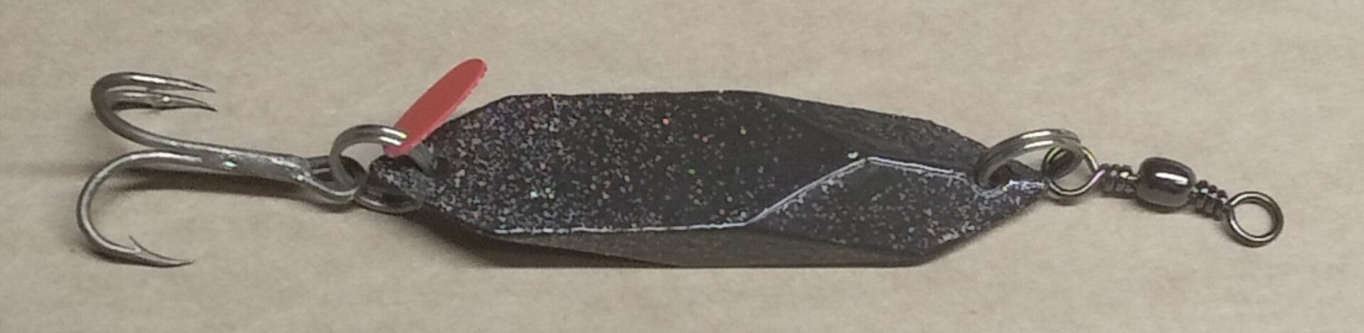 boat lure speckled black 68gms