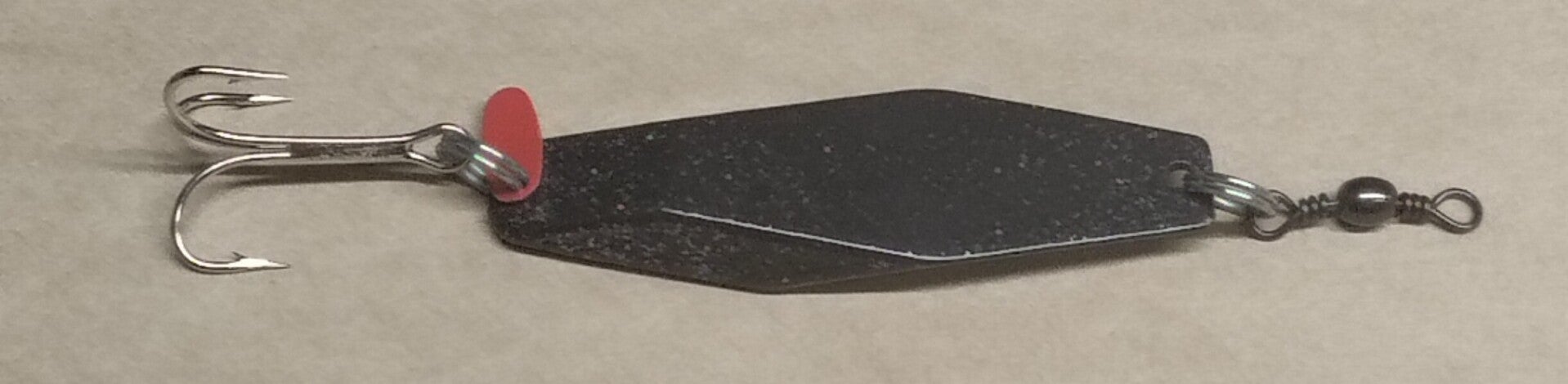 boat lure speckled black 70gms