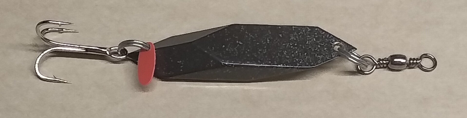 boat lure speckled black 74gms