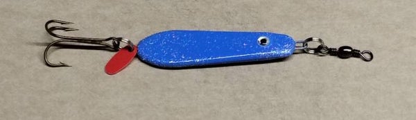 boat lure speckled blue 44gms