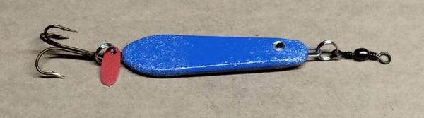 boat lure speckled blue 58gms