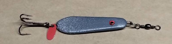 boat lure speckled dark grey 44 gms