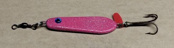 boat lure speckled pink 44 gms