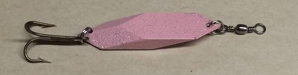 boat lure speckled pink 74gms