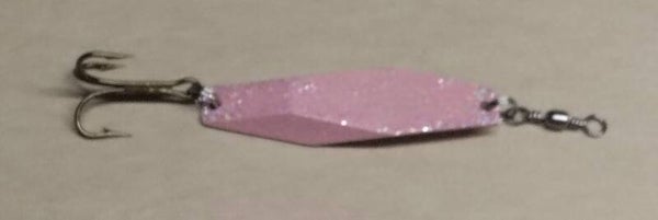 boat lure speckled pink 88gms