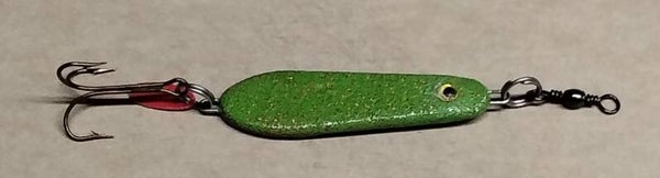 boat lure speckled red green 44gms