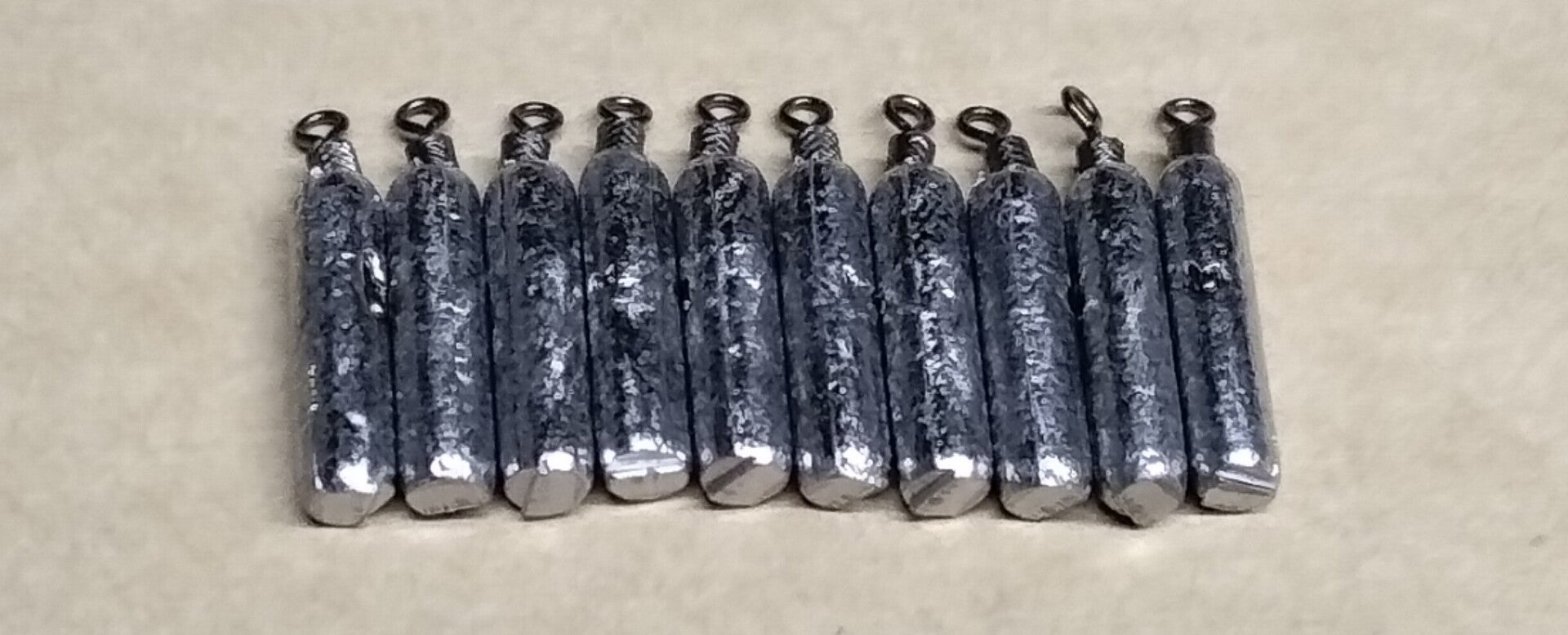 canal dropshot sinkers 3.7gms 10 per pack