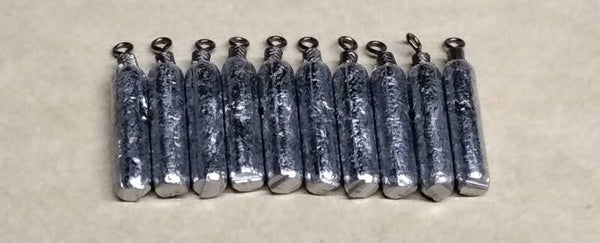 canal dropshot sinkers 3.7gms 10 per pack