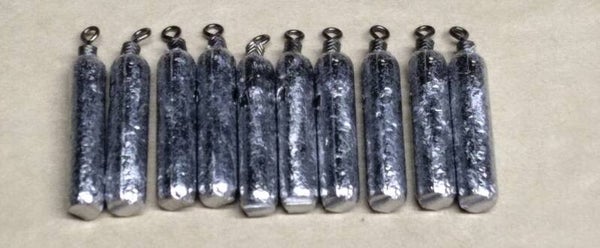 canal dropshot sinkers 5.0gms 10 per pack