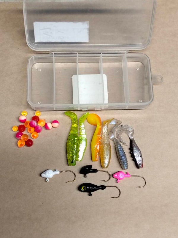 canal trout pack with plastic case