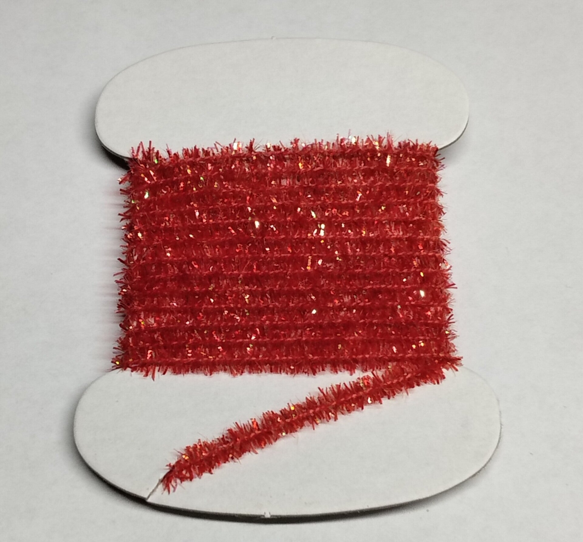 crystal chenille red