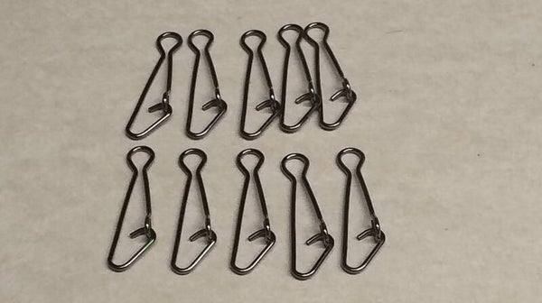 easy snap great for sinkers size 6 10 per pack