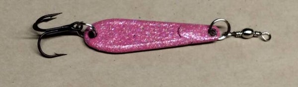 kawhai lure speckled pink 30gms