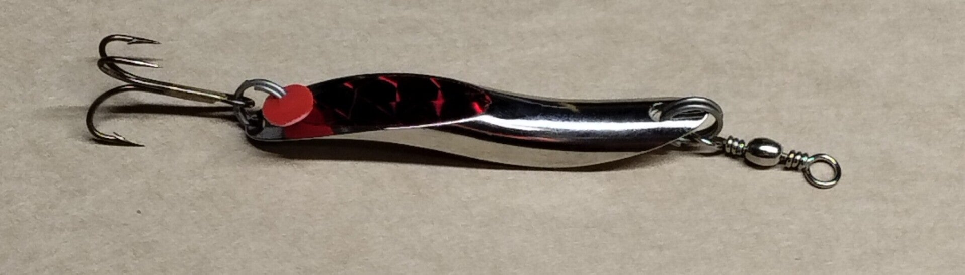 kawhai slim jig red flash 28gms