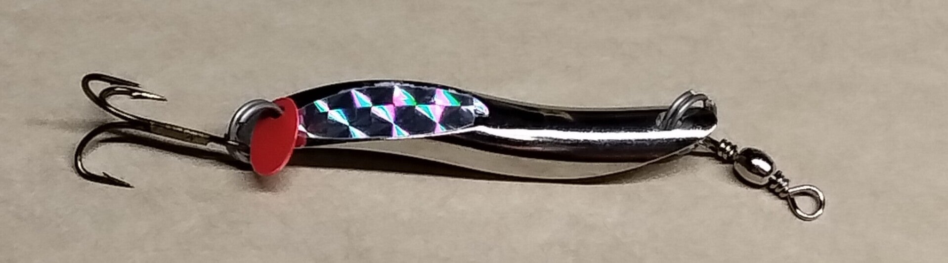 kawhai slim jig silver flash 28gms