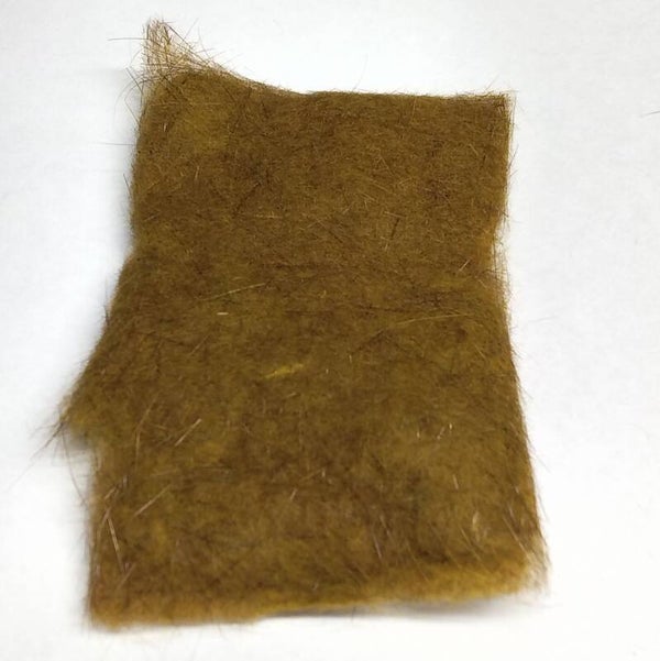 musk rat dubbing olive brown