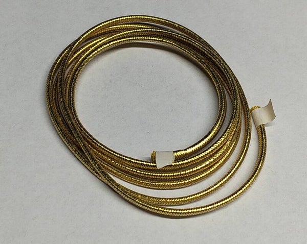 mylar tubing gold thin