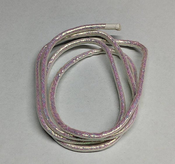mylar tubing pink silver