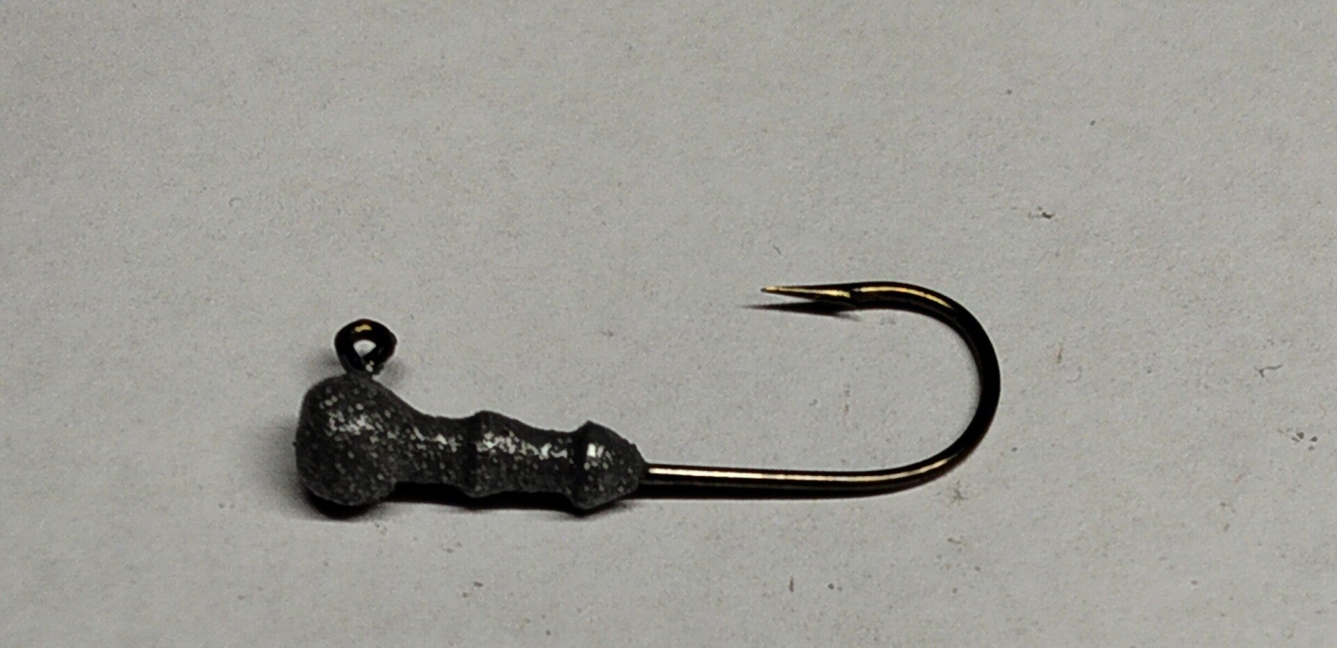 round head trout jig 2.2 gms light grey