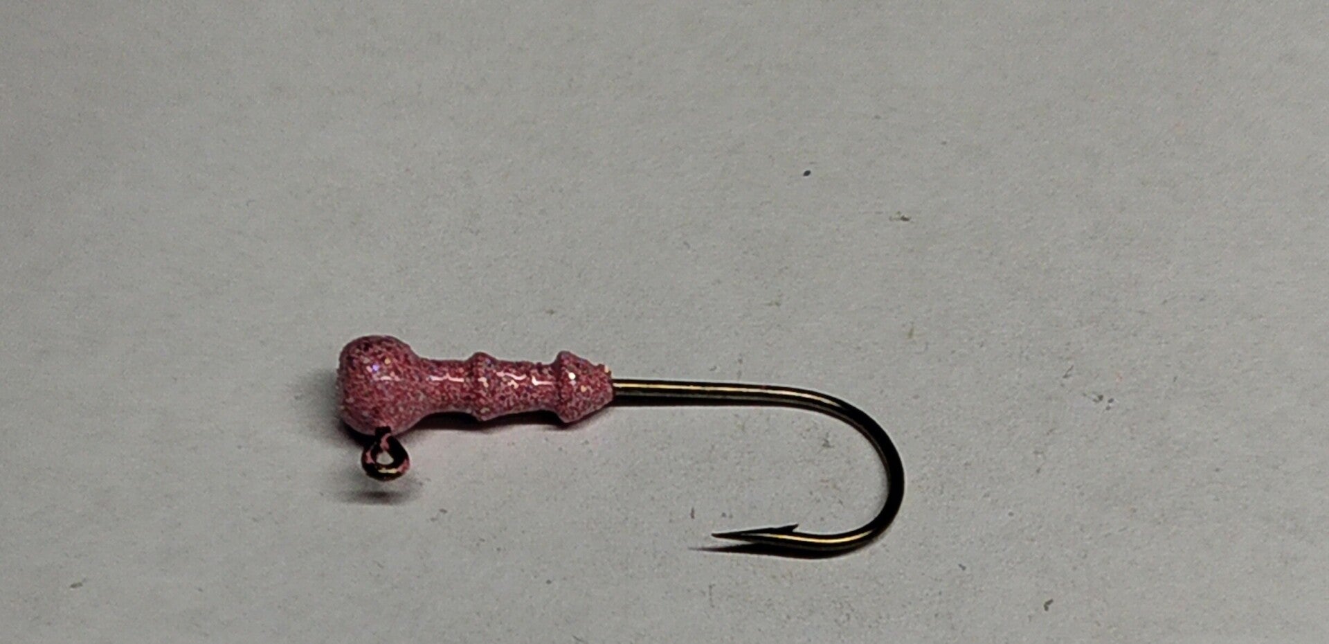 round head trout jig 2.2gms speckled pink