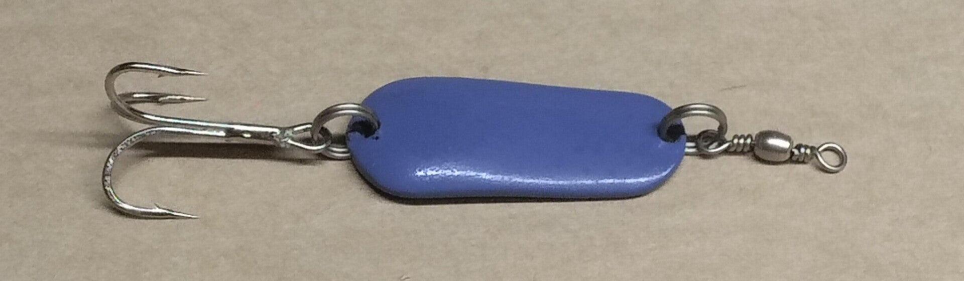 salmon spoon lure blue 18gms