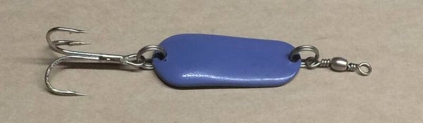 salmon spoon lure blue 18gms