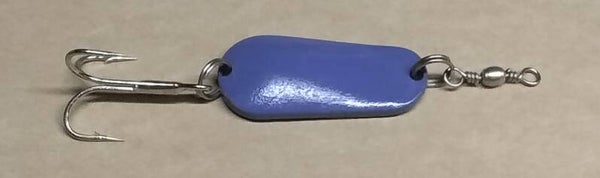 salmon spoon lure blue 22gms