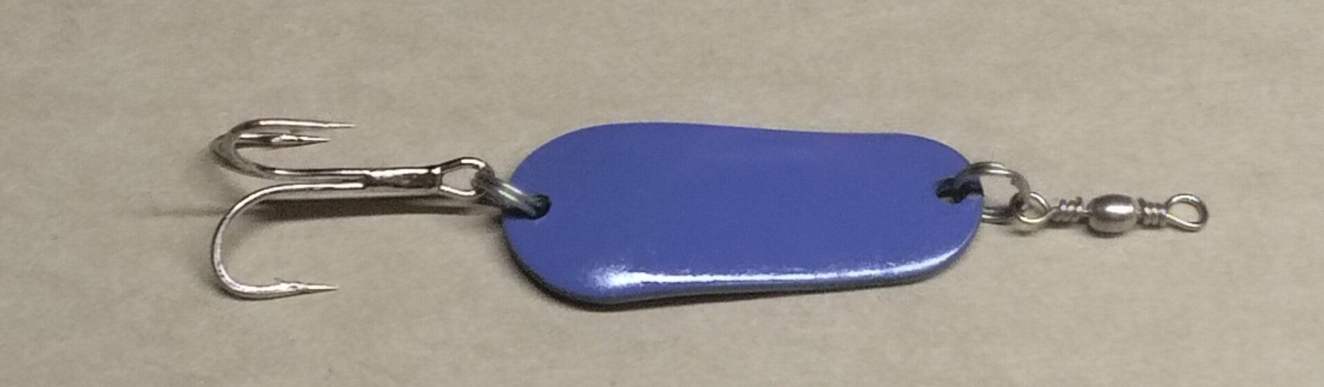 salmon spoon lure blue 28gms