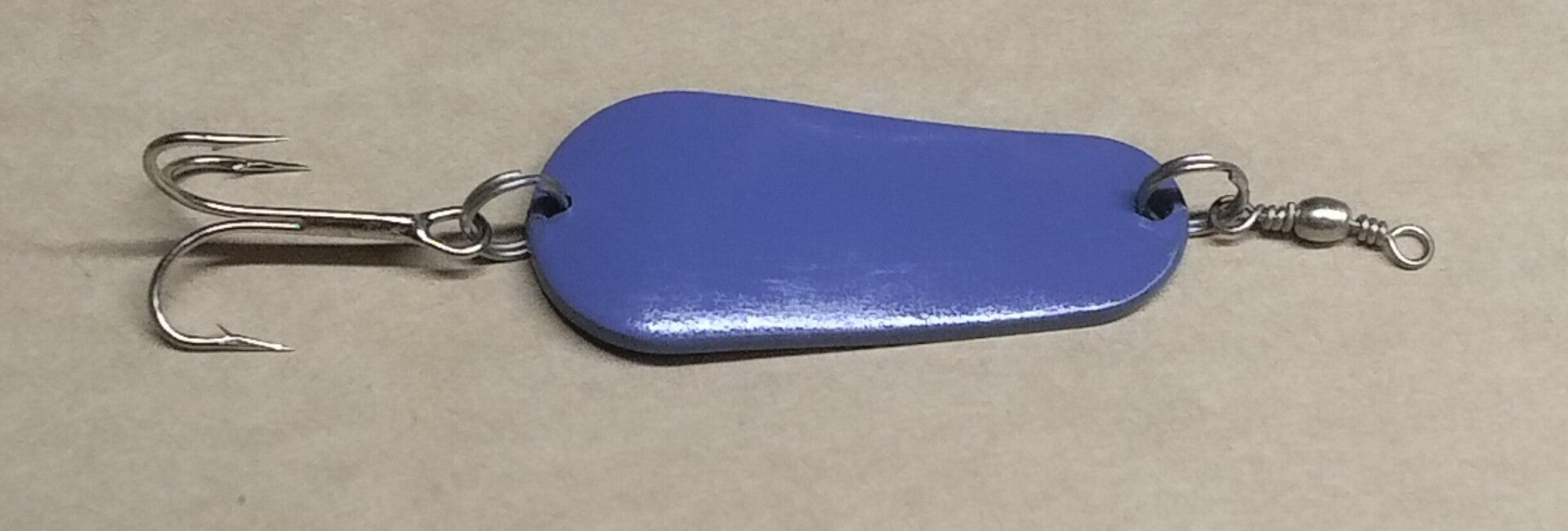 salmon spoon lure blue 38gms