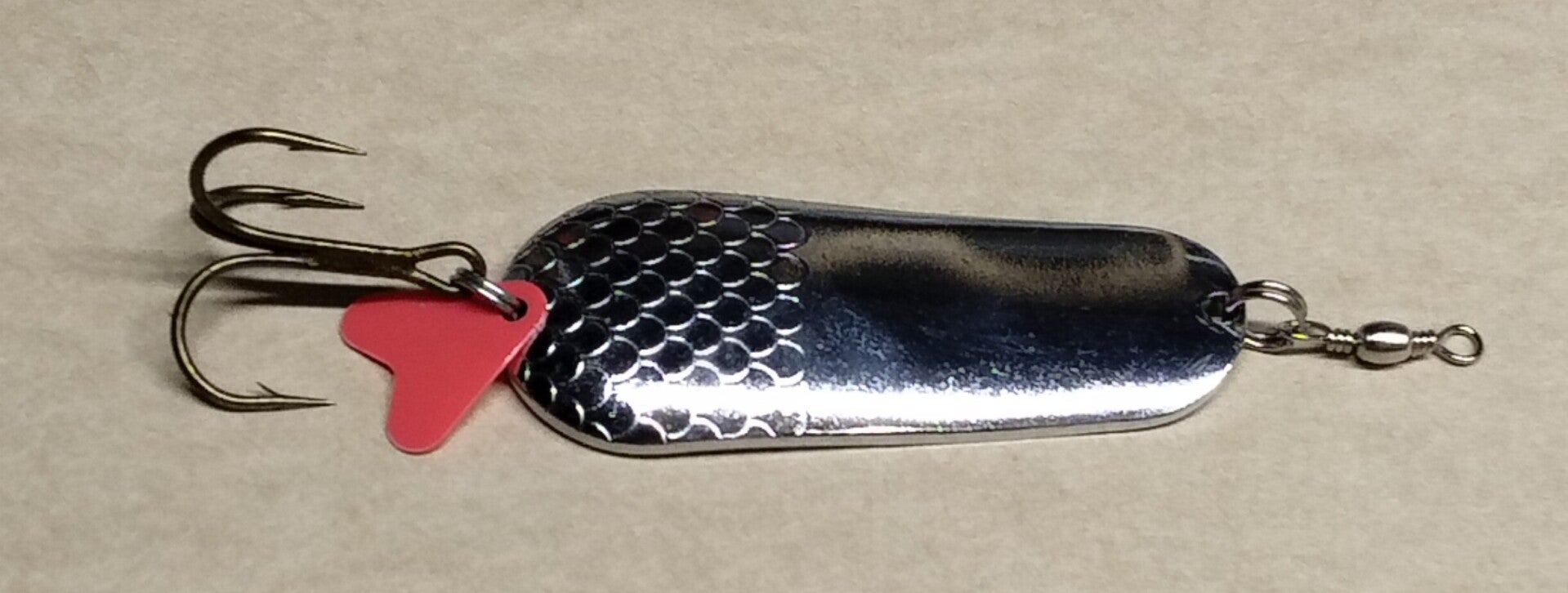 salmon spoon silver jig 40gms