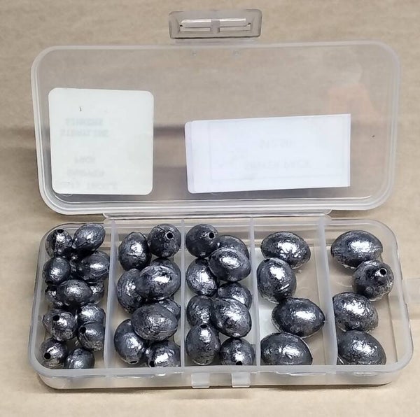 strayline boat sinkers snapper pack