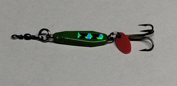 trout lure 9gms speckled green
