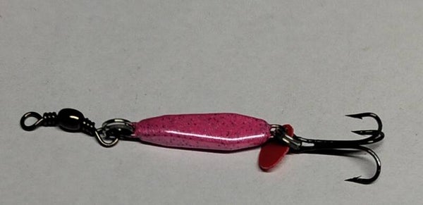 trout lure 9gms pink
