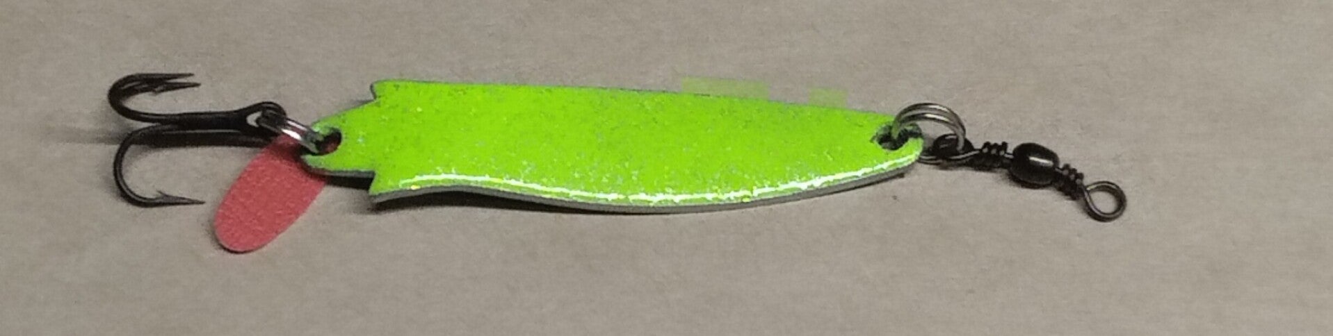 trout lure speckled green 10gms