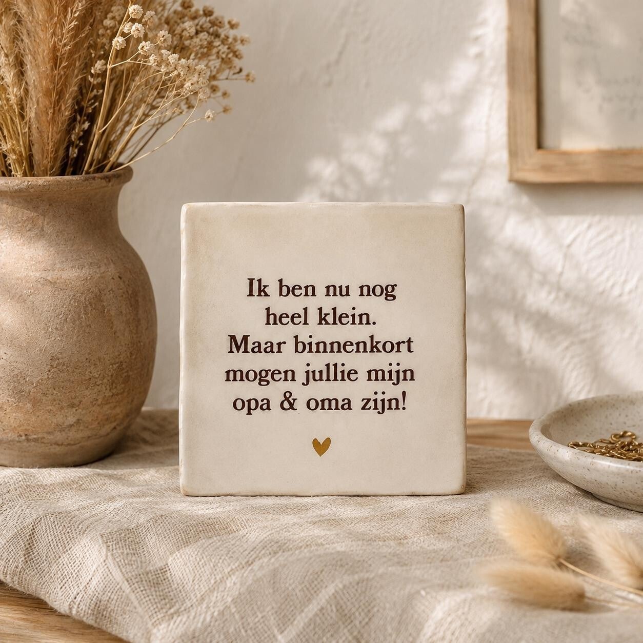 Tegeltje - opa & oma