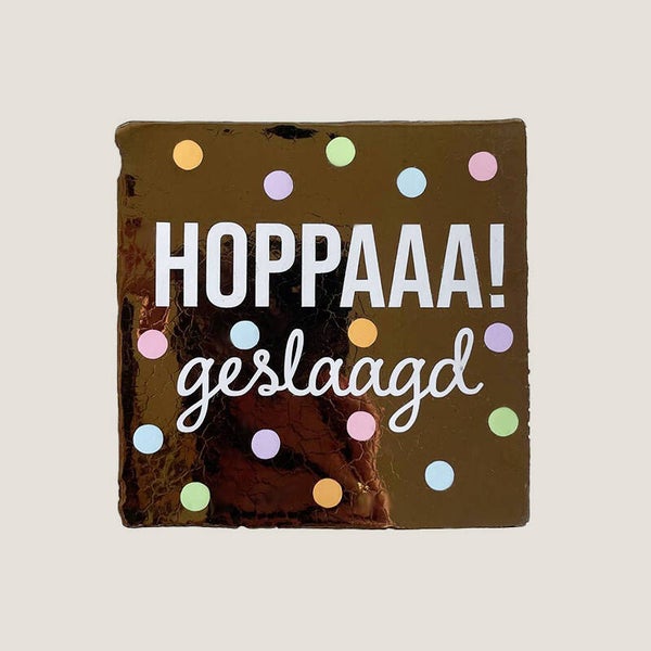 Tegeltje - geslaagd