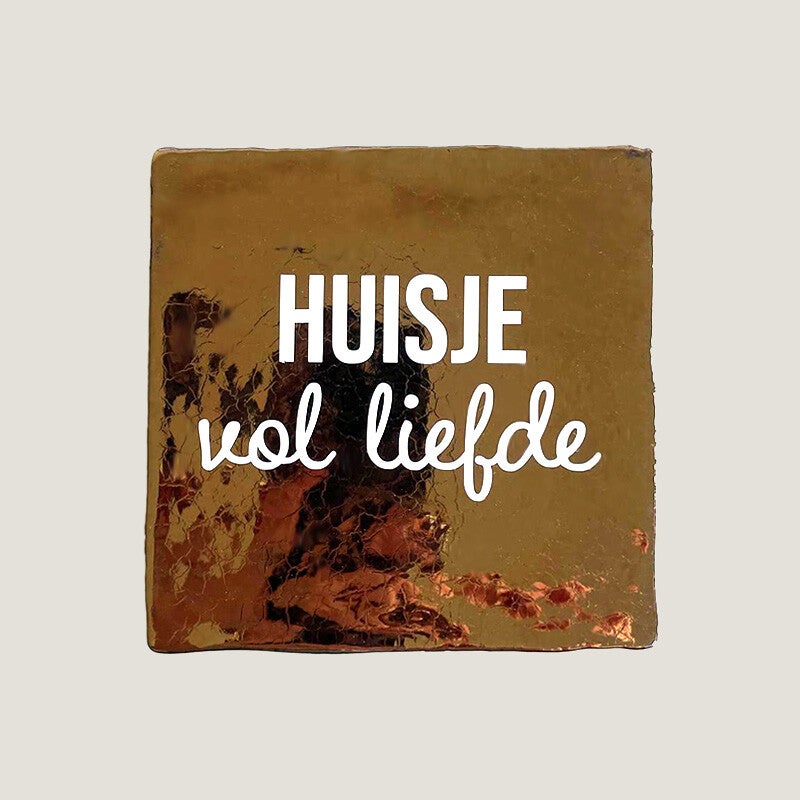 Tegeltje - huisje vol liefde