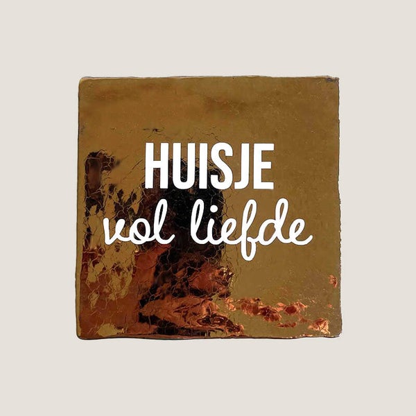 Tegeltje - huisje vol liefde