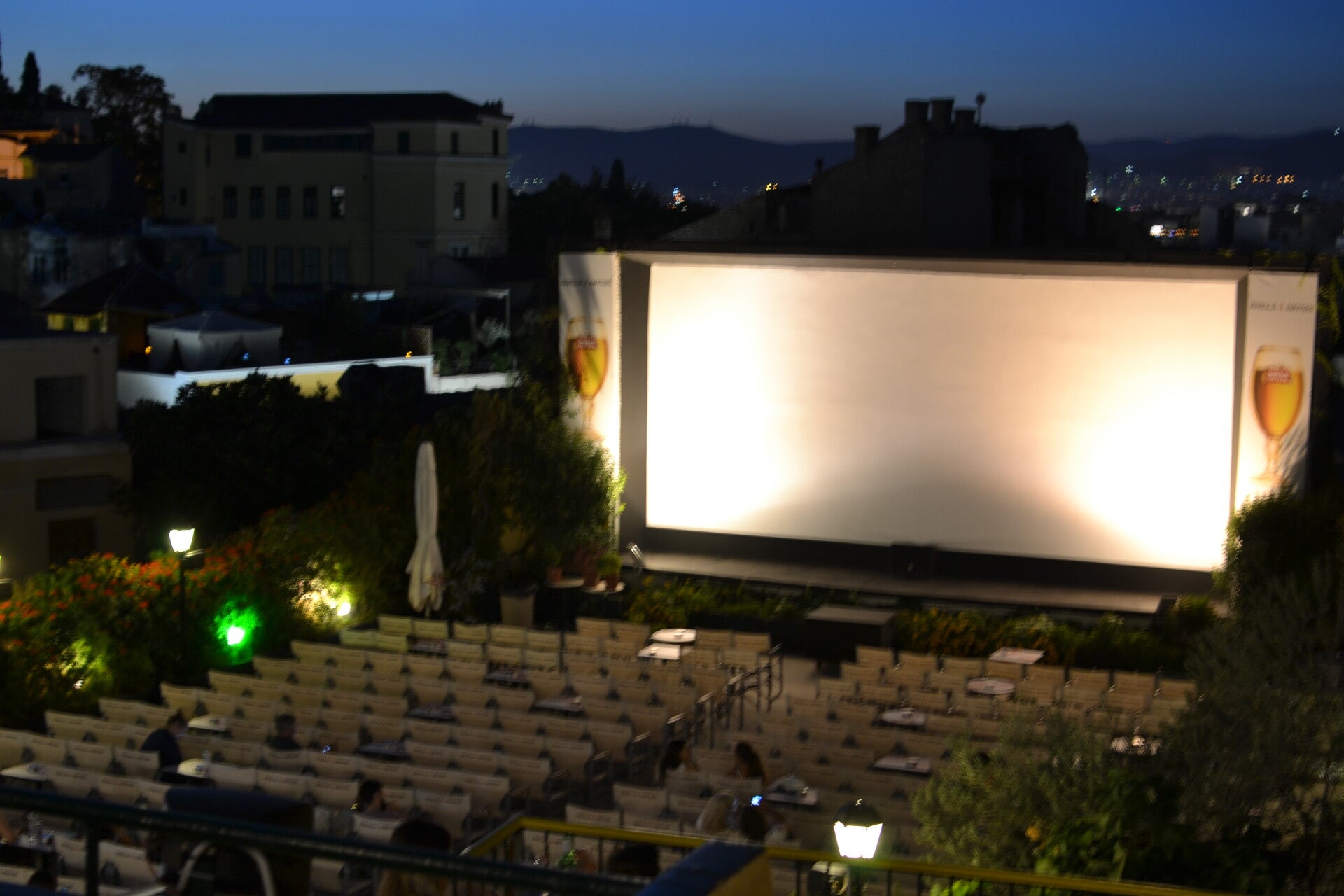 Cinéma plein air - Grèce